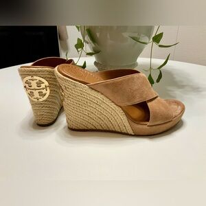 Authentic Tory Burch Espadrille Kristen Wedges